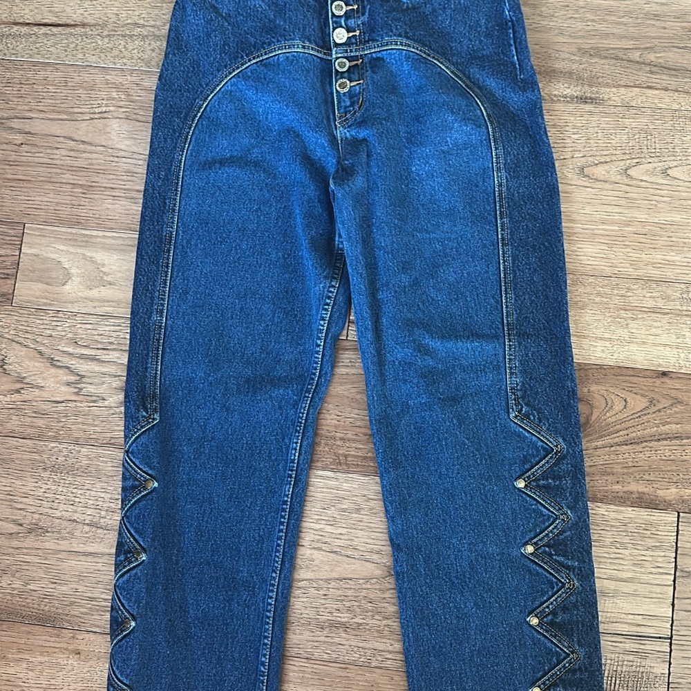 Lawman Jeans with Zigzag Detail